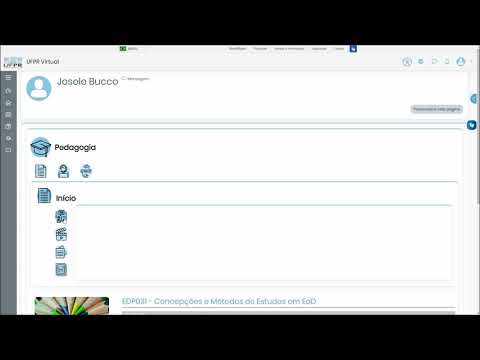04 UFPR Virtual - Login e Informações do curso