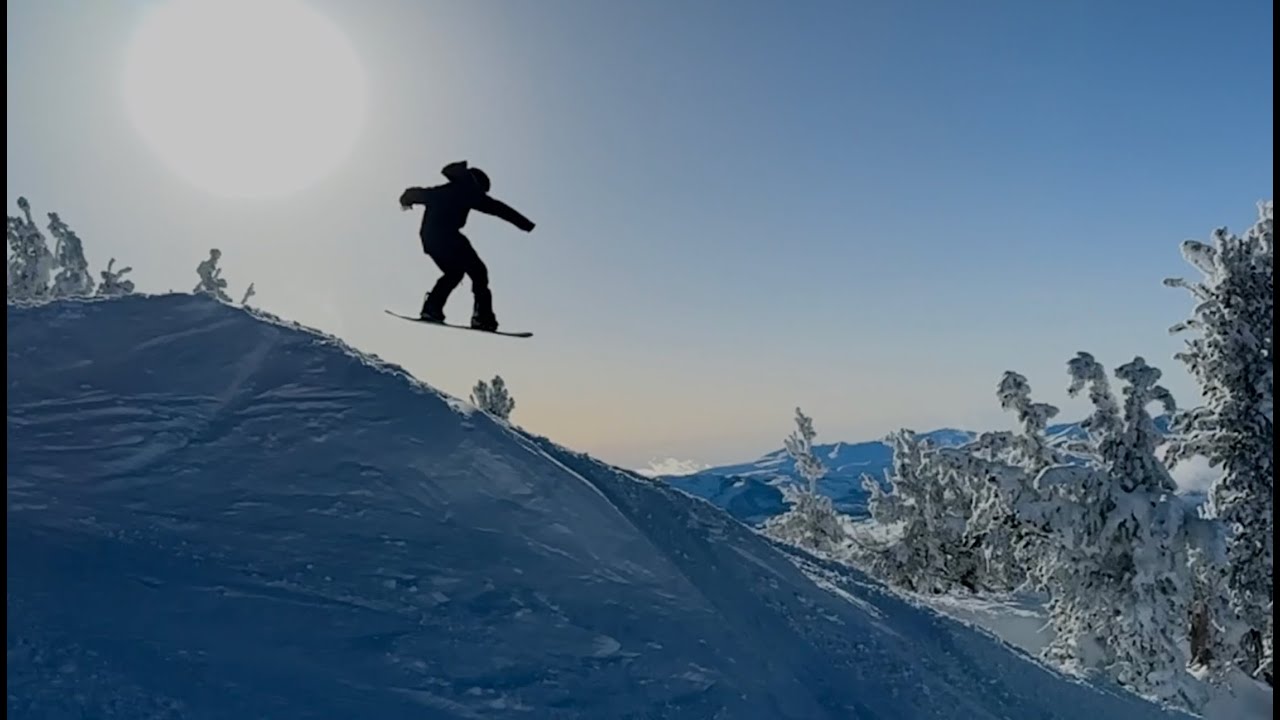 Heavenly Mountain Resort Blue Sky Ski Day / January 17 2023 / 4K