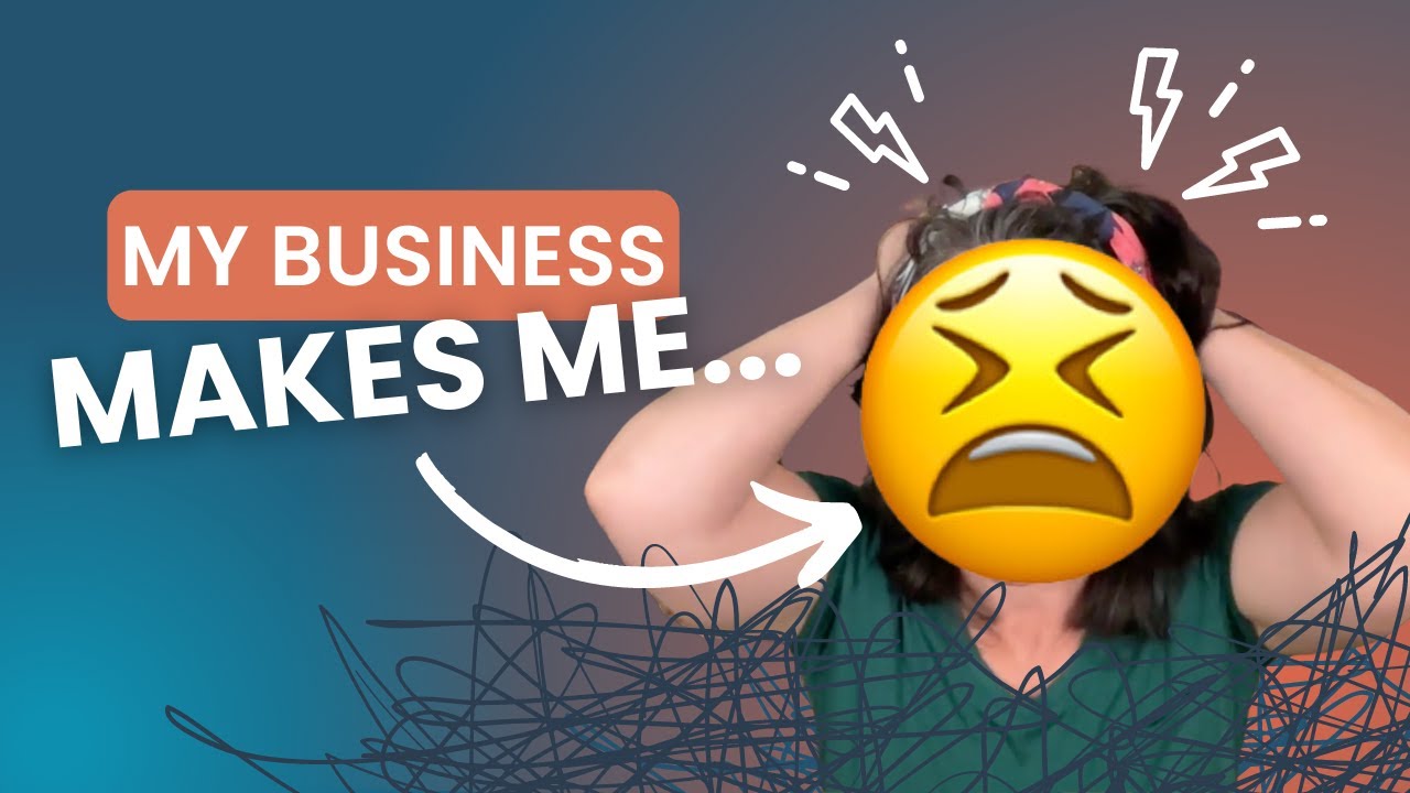 Stop feeling stressed and overwhelmed by your coaching business - YouTube