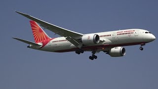 AIR INDIA Boeing 787-8 Dreamliner Landing At Heathrow Airport