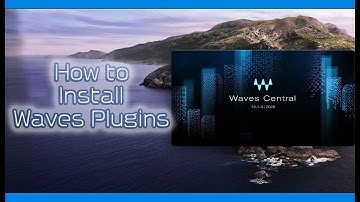 How to install Waves Plugins 2022