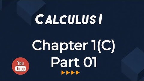 Calculus 1 Chapter 1(C) Graphs of function । Honours 1st year  ফাংশনের লেখচিত্র