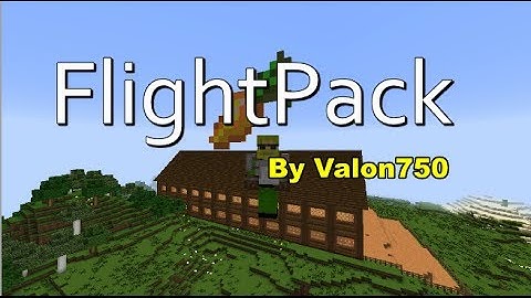 Flightpack (Jetpacks) Bukkit Plugin Walkthrough - Carrot Inc 1080p HD