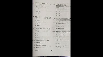 NDA/NA 2 2021 Mathematics Examination Question Paper with Answer|| Booklet series A||Part:-5