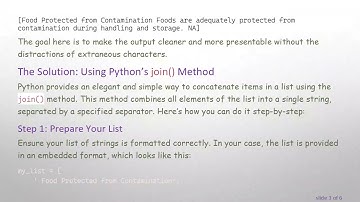 How to Remove Apostrophes and Join Strings in a Python List
