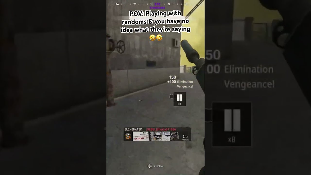 Bruh I Have NO Idea What He Just Said RapperPlaysCODWithRandoms Callofduty Cod Randoms