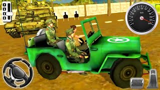 US Army Jeep Driving Simulator 3D - Offroad SUV Drive Game | Android Gameplay screenshot 2
