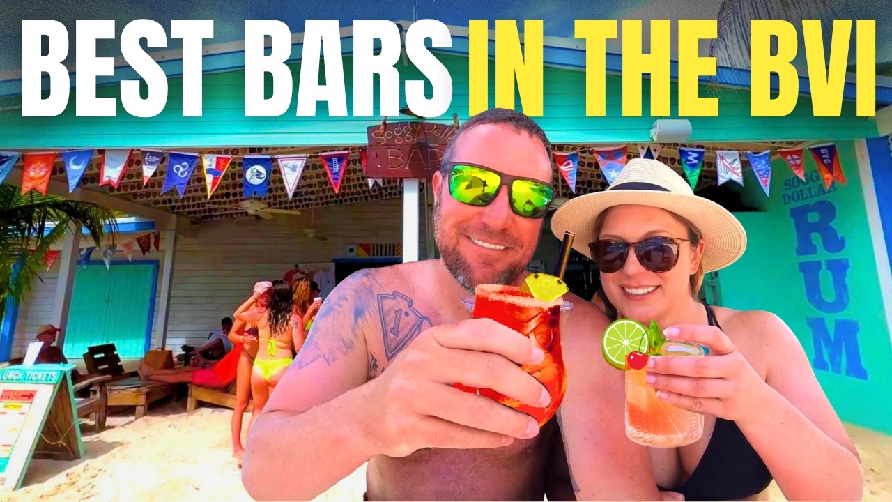 We found beach bar paradise! The British Virgin Islands