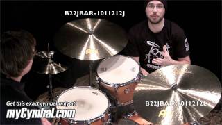 Meinl 22" Byzance Jazz Big Apple Ride Cymbal - With Gabriel Harris (B22JBAR-1011212L)