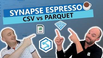Synapse Espresso: CSV vs. Parquet?