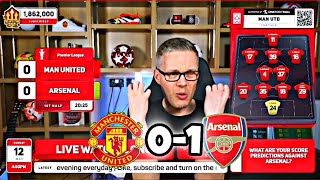 Manchester united 1-0 Arsenal - Premier League - match Reaction by Goldbridge