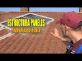 Cómo fijar estructura soporte paneles solares - Guía tutorial paso a paso