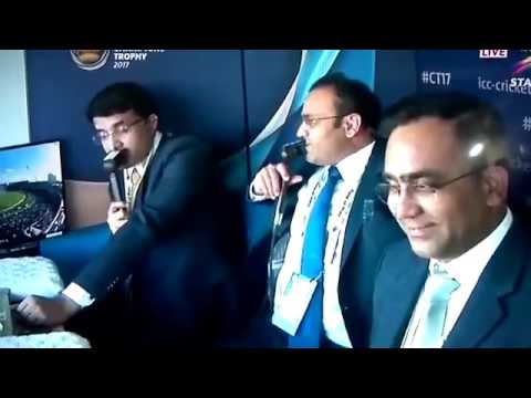 Ganguly to Sehwag " ap apnay lye apnay statistics theek karain or Commentary Box se...
