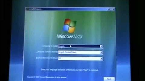 How to Install Windows Vista on Bootcamp Part 1
