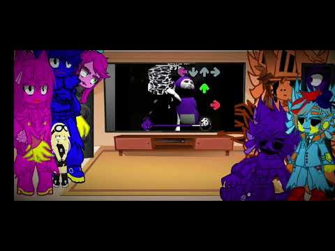 Poppy Playtime some characters+Vitanosausaurus React to Nocturnal Protocol 