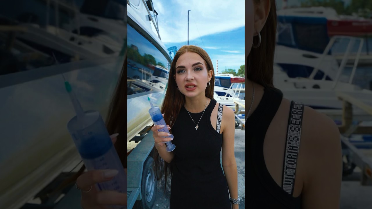 НЕОБЫЧНЫЙ СПОСОБ ШПРИЦ САМЫЙ БОЛЬШОЙ ВСТАВИТЬ 