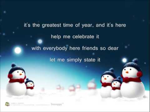 Aly and AJ- Greatest Time of Year with lyrics