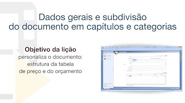 Vídeo Tutorial de PriMus - Dados gerais - ACCA software