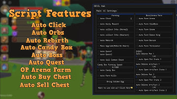 Giant Simulator OP Farming Script | DEVIL Script Showcase