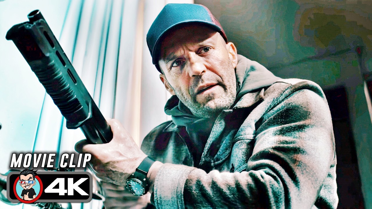 Jason Statham Destroys Mexican Gangsters Scene | A WORKING MAN (2025) Movie CLIP 4K