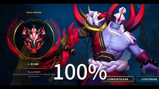 Aatrox The 100% Gameplay Grandmesterbuild Runaswild Rift