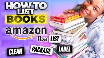 How To List Books On Amazon FBA For Beginners in 2022 | Easy Step by Step Guide | Miss Daphne