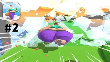 Fat 2 Fit! - All Levels Gameplay Android, iOS | Part 2 New Update Levels 4-6