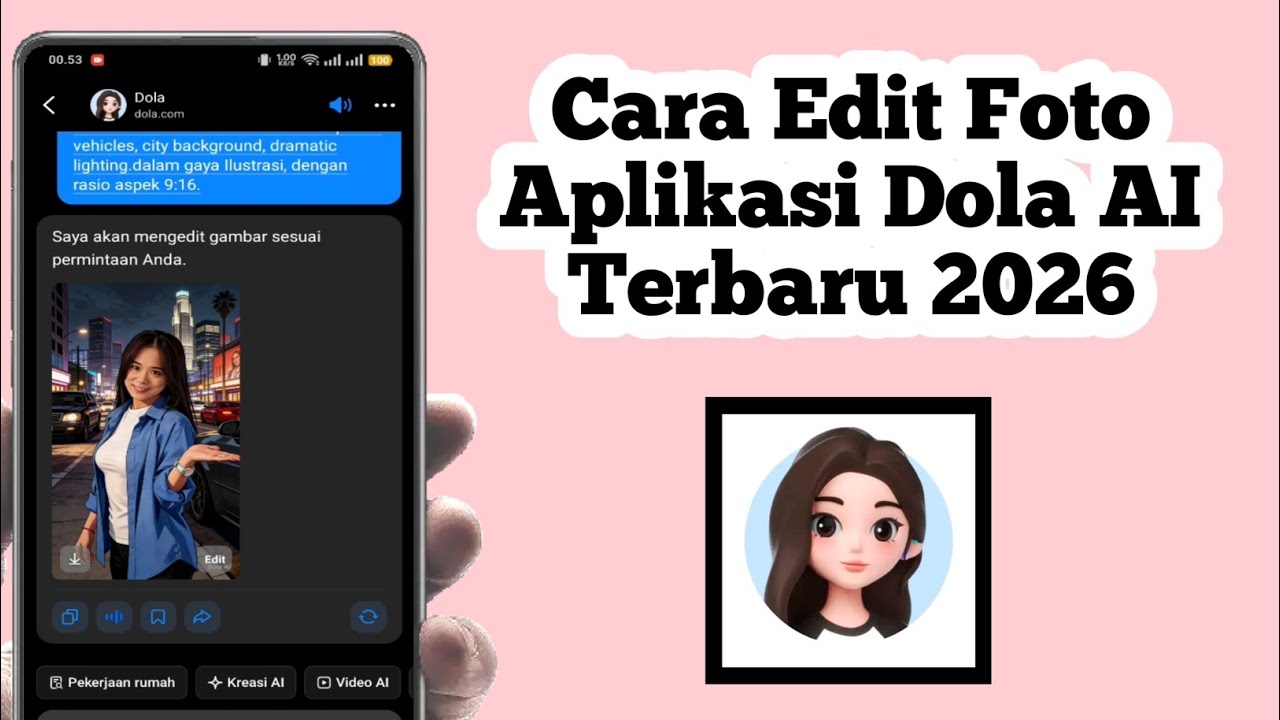 [UPADTE] Cara Mengedit Foto di Aplikasi Dola AI | Cara Menggunakan Aplikasi Dola Terbaru 2026