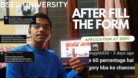 After fill application form of DSEU. WHAT?  #youtube #information @Manishkhanalvlogs