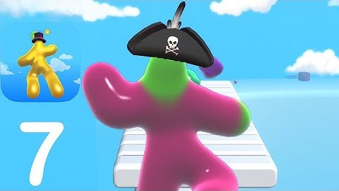 Blob Runner 3D - Gameplay All Levels #7