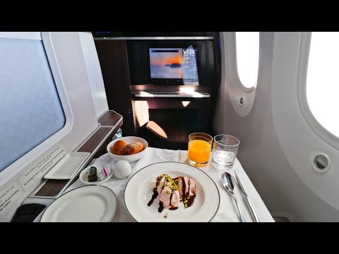 My Favorite Business Class (So Far) | OMAN AIR - Muscat to Frankfurt Boeing 787-9