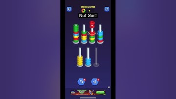 Nut Sort Puzzle Game Soooo Satisfying