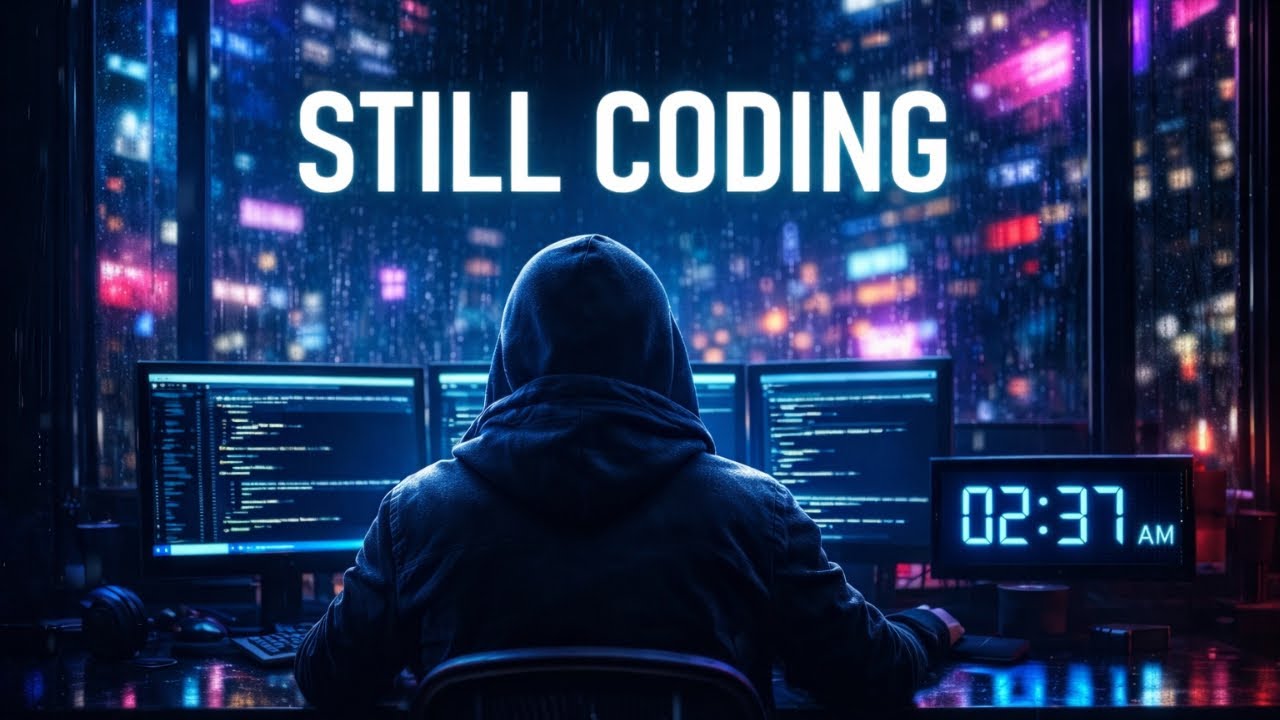 Coding After Midnight 🌃 — Neural Protocol | Cyberpunk Focus Music