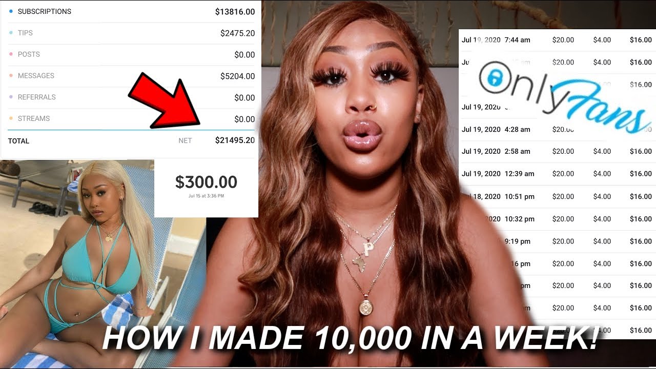 How I Made 20K in a Month With OnlyFans (tips and advice) - YouTube.