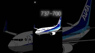 Evolution of Boeing 737 #plane #boeing #b737 #history #edit #capcut #airplane #aviation #737 #shorts