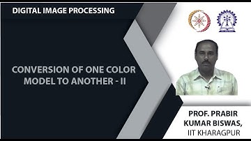 Conversion of one color model to another - II