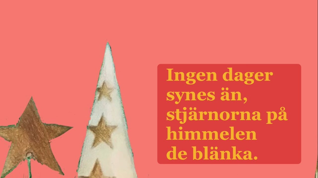 Staffansvisan (med text) | Staffan var en stalledräng | Traditionell luciasång