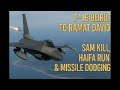 DCS World: F-16's Haifa Run – Precision Targeting and Missile Avoidance