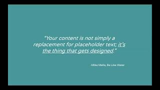 Creating a Content Strategy for your Nonprofit Website