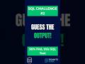 SQL Challenge #2: COUNT(*) vs COUNT(email) – Spot the Difference! 🤔