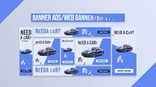 Modern GIF Banner Animation in After Effects | Motion Graphics