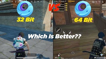 Gameloop 32 Bit Vs 64 Bit | Performance Comparison | Which Is Better | Pubg Mobile 3.6 | 2024