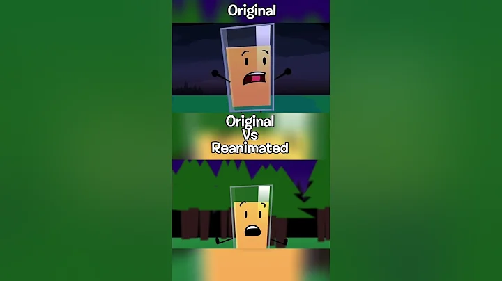 Original VS Reanimated Object Invasion 2 #objectshow #objectshowcommunity #bfdi #tpot #animation
