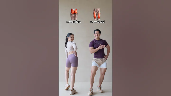 📌KNOW THE DIFFERENCES : Lower Body Exercises to target more GLUTES vs. QUADS👌 thumbnail
