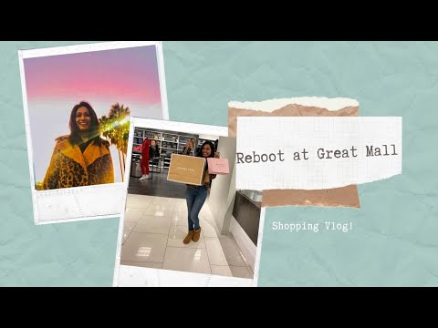 Shopping at Great Mall in Milpitas | USA Trip Day 4 | Travel Vlog | Mansi