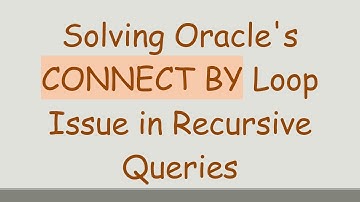 Solving Oracle