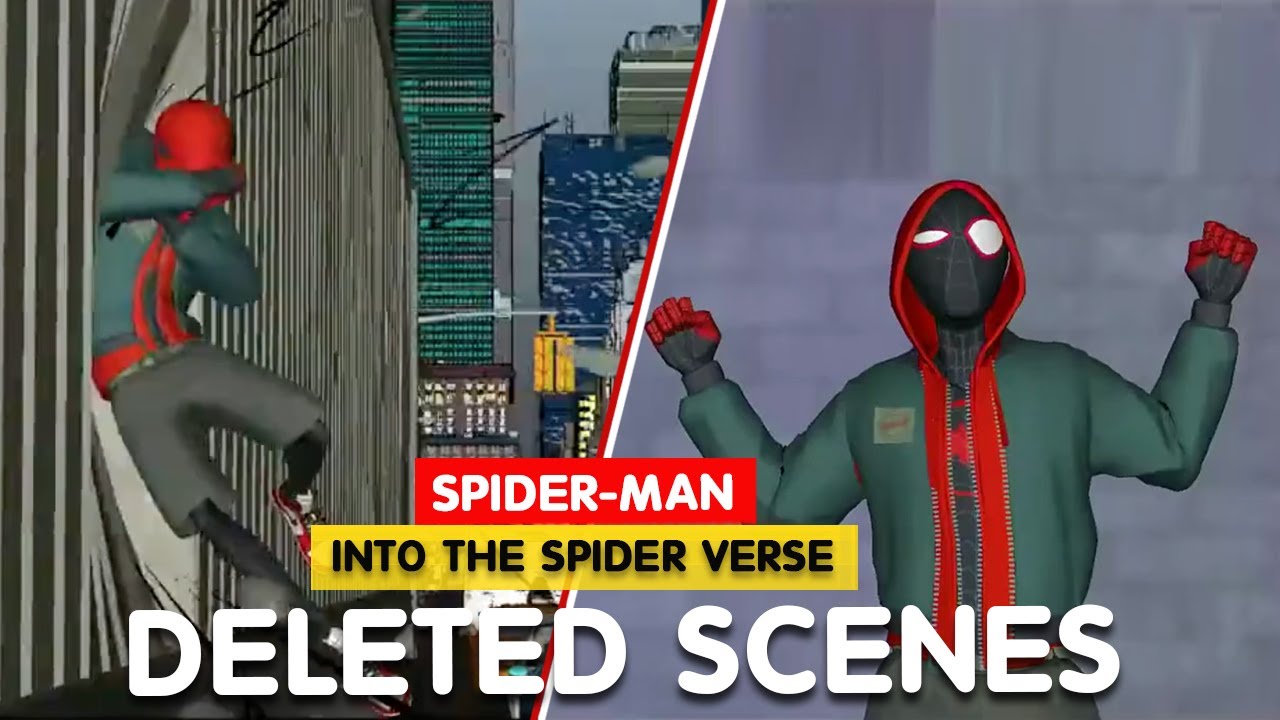 Spider-Man Across The Spider-Verse: Teenager Animated Scene