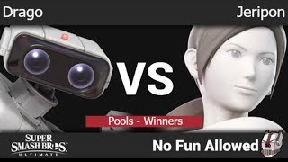 NFA 3 - Drago (ROB, Mario) vs Jeripon (Wii Fit) Pools - Winners - SSBU
