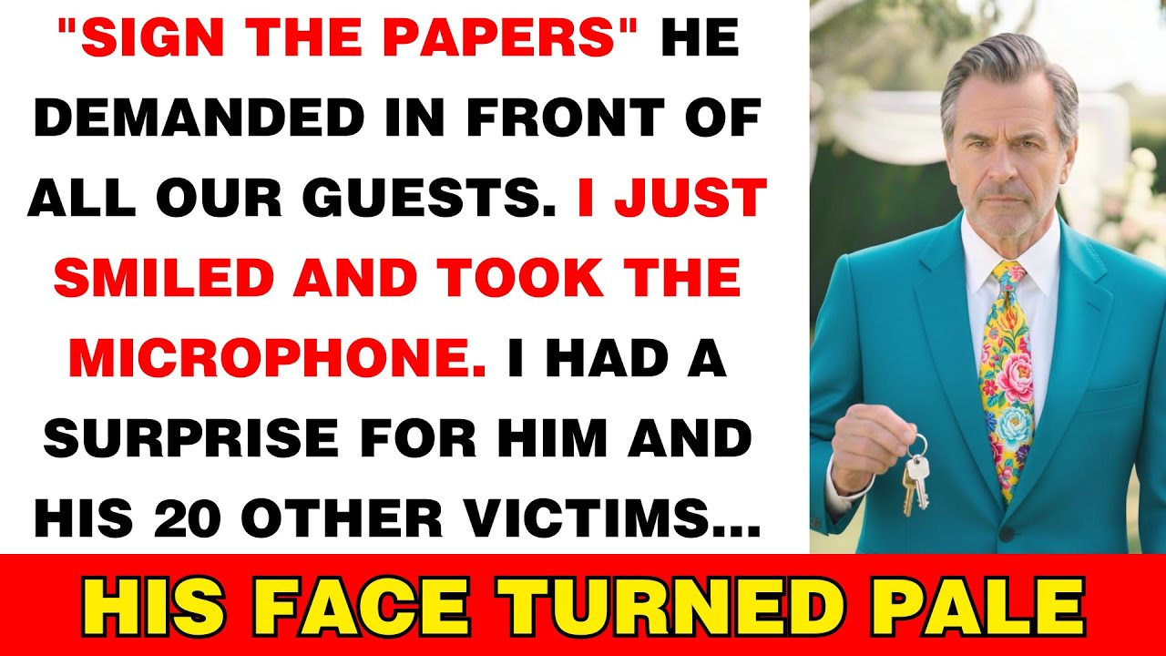 At My Daughter's Wedding, My Son-In-Law Demanded My $2M Farm Keys In Front Of All The Guests - So I