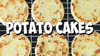 Potato Farls | Potato Cakes | Griddle Scones| Tattie Scones | Potato Bread | 4 Ingredients